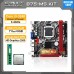 SZMZ LGA 1155 ITX B75-MS Motherboard Kit con Core i3 3240 Procesador y 8GB DDR3 B75