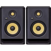 KRK RP5 Rokit 5 G4 Profesional Bi-Amp 5" Powered Studio Monitor Par de Monitores, Negro