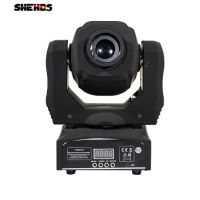 Cabezal de haz de luz móvil, lámpara led de cabeza móvil de 60W con controlador DMX para proyector, luces de escenario para DJ y discotecas