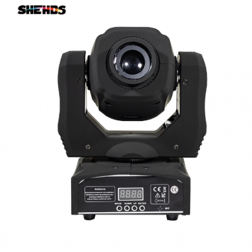 Cabezal de haz de luz móvil, lámpara led de cabeza móvil de 60W con controlador DMX para proyector, luces de escenario para DJ y discotecas