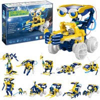 JoyZin STEM 11 en 1 kit de robot solar, 231 piezas, kit de experimento científico, educativos de aprendizaje para niños pequeños.