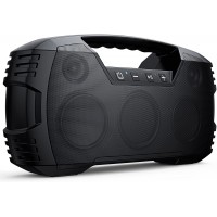 Altavoz Bluetooth impermeable IPX7, altavoz inalámbrico portátil de 40 W, tiempo de reproducción de 32 horas, sonido estéreo fuerte