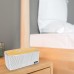 COMISO Altavoces Bluetooth, altavoz inalámbrico portátil de madera fuerte de 20 W, altavoz inalámbrico para exteriores, altavoz de subwoofer