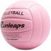 Runleaps - Voleibol impermeable para interiores y exteriores, para juegos de playa, gimnasio, entrenamiento tamaño oficial 5
