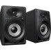 Pioneer DJ DM-40BT - Sistema de monitor de escritorio con funcionalidad Bluetooth, 4 pulgadas negro