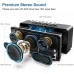 DOSS SoundBox XL altavoces inalámbricos, doble conductor con subwoofer de 12W, sonido HD de 20W, bajo resonante, larga duración de la batería
