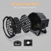 UP Lights, Missyee - Luces LED RGB de 36 x 1 W para DJ activadas por sonido, paquete de 4  luces de escenario - compatible con controlador DMX-512