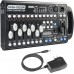Batería incorporada, portátil, consola DMX512, controlador de iluminación programable de 192 canales DJ 240 escenas
