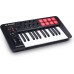 M-Audio Oxygen 25 MKV - Controlador de teclado MIDI USB de 25 teclas con almohadillas de ritmo, modos de acorde inteligente y escala