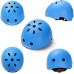 Adyohemt Casco para niños, ajustable,  2 a 8 años de edad, casco de seguridad , para ciclismo, monopatín, scooter. Talla S - Azul