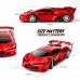KULARIWORLD Coche de control remoto recargable 1.18 de alta velocidad RC, vehículos de carreras con luz LED