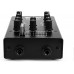 Gemini Sound MM1BT - Mezclador de podcasts de audio profesional Bluetooth de 2 canales de entrada de micrófono dual estéreo