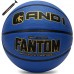 AND1 Fantom - Balón de baloncesto de goma, tamaño oficial, hecho para juegos de baloncesto en interiores y exteriores - Azul