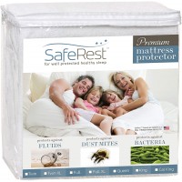 Protector de colchón impermeable hipoalergénico SafeRest Premium