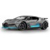 MIEBELY Bugatti - Carro de control remoto a escala 1.16 para niños y adultos,  con luces y  velocidad máxima 7.5 millas horas