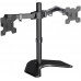Soporte doble para 2 monitores LCD de WALI WL-M002, Negro