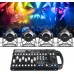 Batería incorporada, portátil, consola DMX512, controlador de iluminación programable de 192 canales DJ 240 escenas