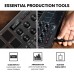 AKAI Professional MPK Mini MK3  Controlador de teclado MIDI USB de 25 teclas con 8 almohadillas de percusión con retroiluminación software