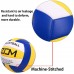 EVZOM Balón Voleibol de playa súper suave, tamaño oficial 5 para exteriores, interiores, piscinas, gimnasios, equipos de voleibol de alta calidad