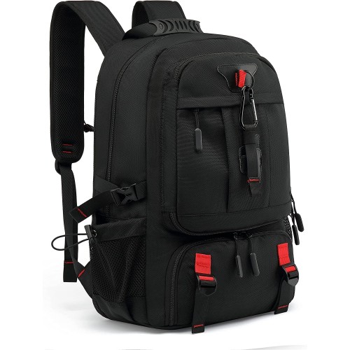 Mochila de viaje de 18.3 pulgadas funda para laptop y compartimento para zapatos, mochilas de computadora con puerto de carga USB