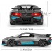 MIEBELY Bugatti - Carro de control remoto a escala 1.16 para niños y adultos,  con luces y  velocidad máxima 7.5 millas horas