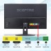 Sceptre Monitor LED FHD de 22 pulgadas 75Hz 2X HDMI VGA altavoces integrados, color negro máquina