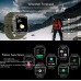 Reloj inteligente militar para hombre MK66,  resistente al agua Ip68 con llamadas, Bluetooth, compatible con Xiaomi, Android e IOs, 1,85 pulgadas