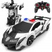 Transformer RC Cars, Bluejay 2.4Ghz Escala 1.18 Robot transformador, con control remoto, rotación de 360 Grados
