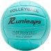 Runleaps - Voleibol impermeable para interiores y exteriores, para juegos de playa, gimnasio, entrenamiento tamaño oficial 5