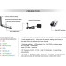 Donner 2 unidades DMX512 DMX Dfi DJ 2.4G inalámbrico 1 receptor con cúpula de luz y 1 transmisor control de iluminación de escenario