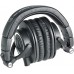 Audio-Technica ATH-M50X - Auriculares profesionales para monitor de estudio, color negro, grado profesional, con cable desmontable