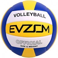EVZOM Balón Voleibol de playa súper suave, tamaño oficial 5 para exteriores, interiores, piscinas, gimnasios, equipos de voleibol de alta calidad