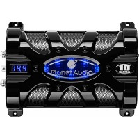 Planet Audio Condensador PC10F 10 Farad para almacenamiento de energía para mejorar la demanda de graves del sistema de audio