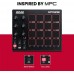 AKAI Professional MPD218 - Controlador MIDI alimentado por USB con 16 almohadillas de tambor MPC, 6 perillas asignables, software de producción