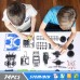 Proyectos STEM para niños de 8 a 12 años, montaje inteligente, camión RC 2.4G, control remoto, juguetes  escala 1.18 kit de experimento científico