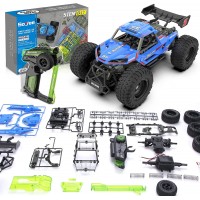 Proyectos STEM para niños de 8 a 12 años, montaje inteligente, camión RC 2.4G, control remoto, juguetes  escala 1.18 kit de experimento científico