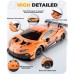 BEZGAR Carro de control remoto - Escala 1.24 Lambor GTE eléctrico ,  de 2.4 GHz