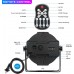 Luces LED para DJ de escenario de 36 W, 9 LED, RGBW, control remoto y DMX, luces de fiesta activadas por sonido - Set de dos