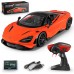 MIEBELY McLaren 765LT RC carro control remoto, 2,4 GHz con anillo de dirección desmontable.