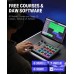 Donner MIDI Pad Beat Maker con 16 almohadillas de ritmo, 2 atenuadores  y software de producción,controlador USB MIDI Pad STARRYPAD