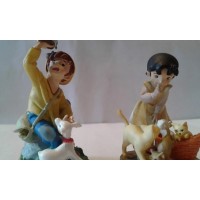 Gashapones de Heidi y Pedro