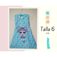 Vestido Casual Tipo Bata Lol Surprise