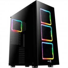 Case Gamer Aerocool TOR Pro Full Tower E-ATX Vidrio Templado 4 Fan RGB