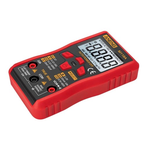 Multímetro Digital Automático ANENG M118A 6000 Cuentas NCV con Linterna