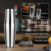 Juego de coctelera profesional 15 piezas kir Bartender, acero inoxidable con soporte acrílico