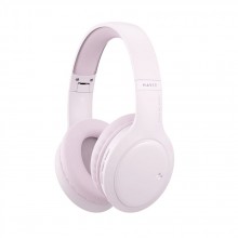 Audífonos Bluetooth Havit H633BT Diadema Micrófono Plegable Rosa