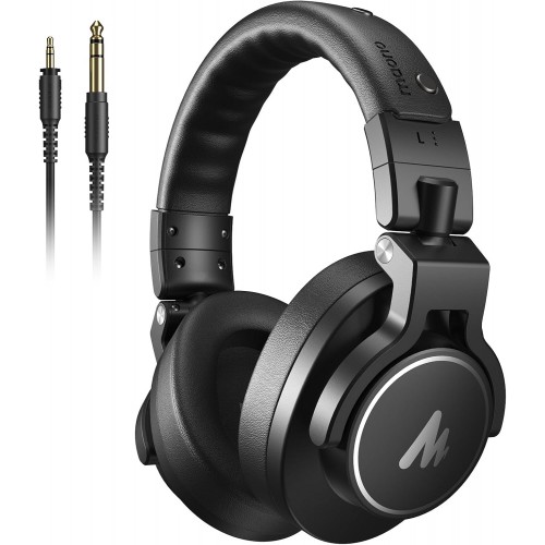 Auriculares Monitor Estudio MAONO MH700, Cable Desmontable, Negro