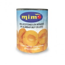 Melocotones En Almibar Mimo 840grs