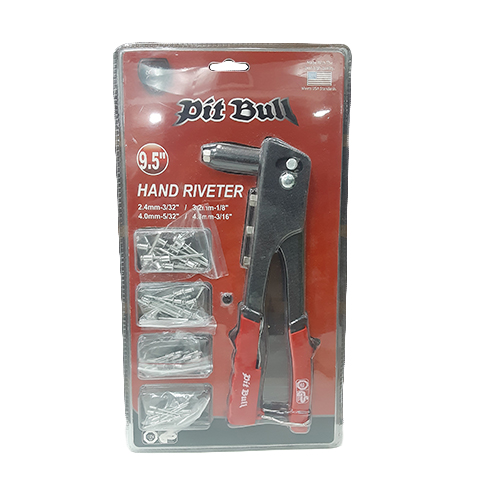 Remachadora con Remaches