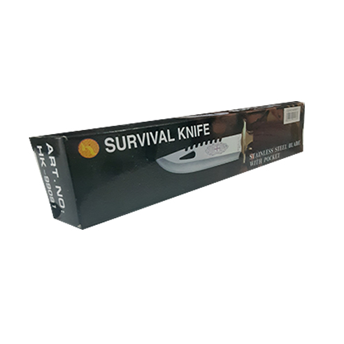 Cuchillo Mango De Bronce Con Estuche